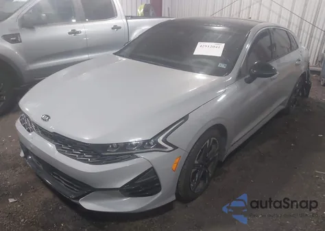 2021 Kia K5 Gt-Line из США, поврежденный, VIN 5XXG64J28MG063047